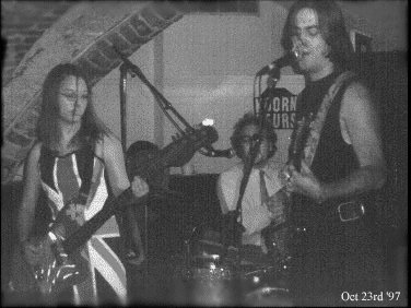One of the first gigs - at the cool 'beat cellar' of OJV de Koornbeurs, an evening to remember